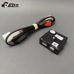 5QD035726 Rear Seat USB Socket Armrest USB With Wiring For VW Tiguan MK2 Teramont Skoda Kodiaq Karoq Octavia A7 5QD 035 726 L