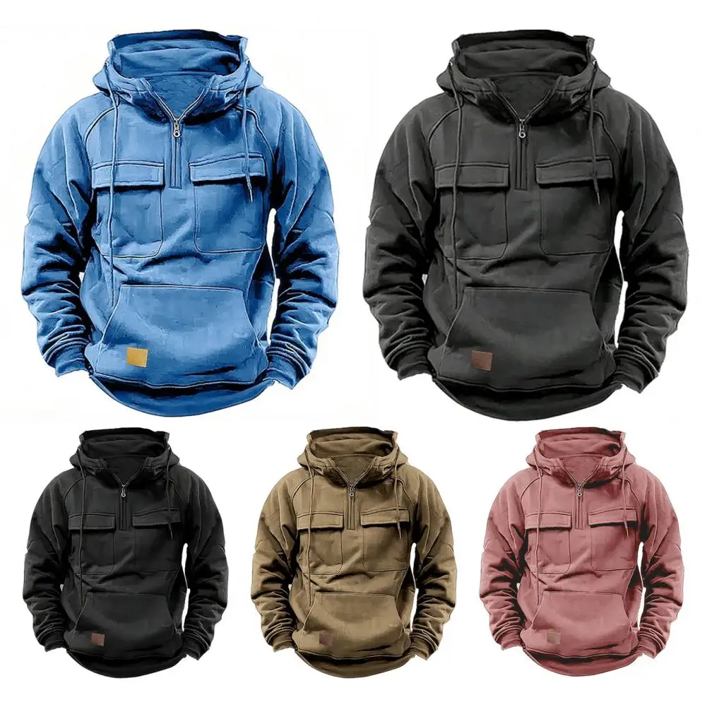 Polar Fleece warme wind dichte Wander jacken Pullover Kapuze Herren Kapuze verdickte thermostat ische Outdoor-Sportarten