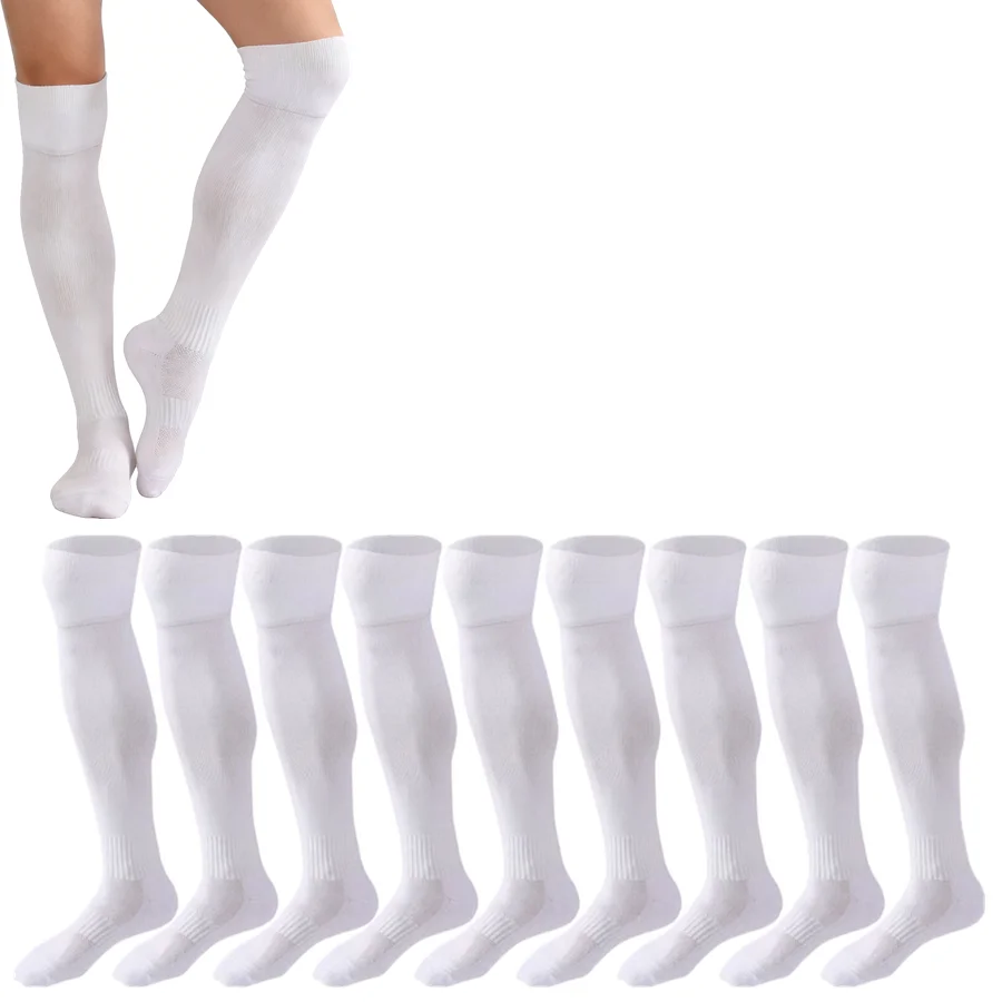 

3/6/9 пар мужских и женских противоударных носков с полотенцем, нижние носки для футбола, регби, баскетбола