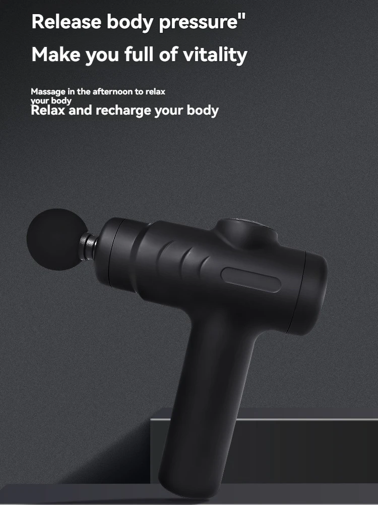 

Fascia Gun Portable Muscle Massage Gun 5-Speed Settings with 8 Massage Heads Deep Tissue Percussion Massage Say Goodbye to Soren