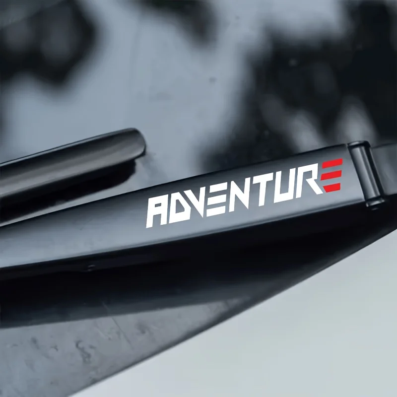 

Набор матовых виниловых наклеек с приключенческим рисунком, самоклеящиеся, для защиты от царапин на мотоциклах, автомобилях, лобовых стеклах и кузовах