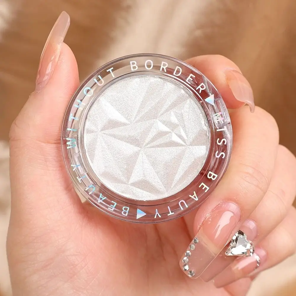 Monochroom Aardappelpuree Markeerstift Glitter Natuurlijke Glitter Markeerstift Waterdichte Glanzende Markeerstift Poederpalet Dames