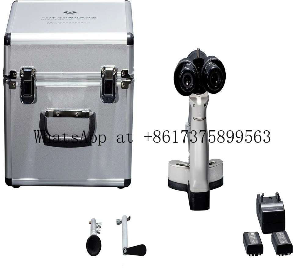 Cost-Effective Handheld Veterinary Slit Microscope Portable Pet Clinic Ophthalmic Examination Instrument