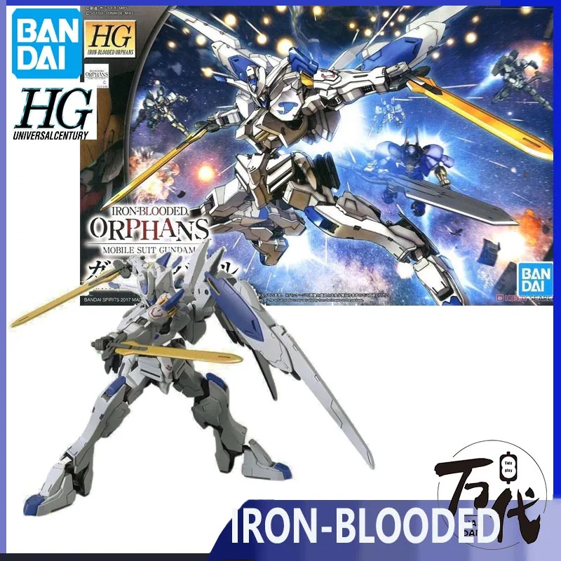 Bandai Gundam Model Kit Anime Figure HG 1/144 ASW-G-01 IRON-BLOODED ORPHANS Gundam Bael Action Toy Figure Toys for Children