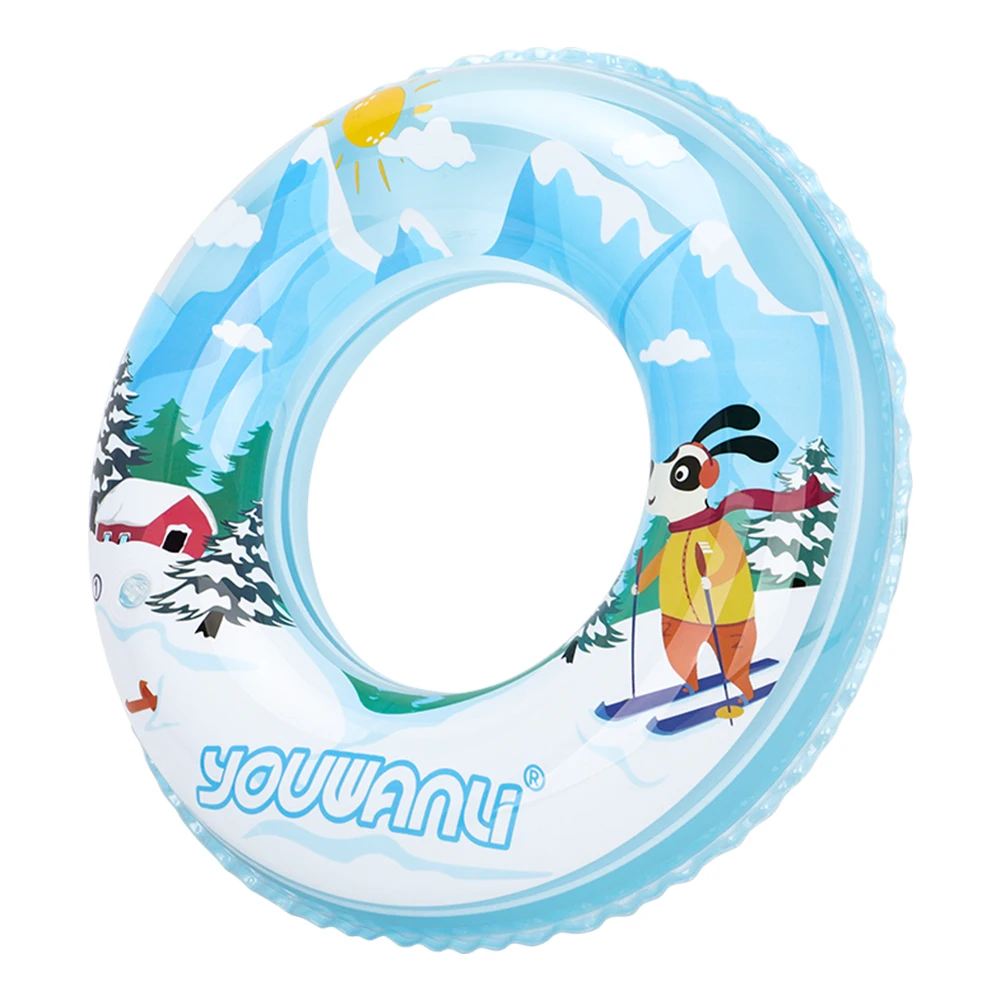 Swimbobo-Anillo de natación de dibujos animados para bebé, flotador inflable para las axilas, piscina para niños, juguetes para deportes acuáticos de verano