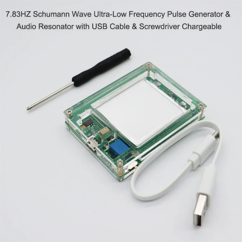 5V 7.83HZ Schumann Resonance Ultra-low Frequency Pulse  Generator  Resonator With Power Adapter