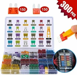 300/120/60Pcs Truck Blade Car Fuse Kit The Fuse Insurance Insert Auto Accessorie