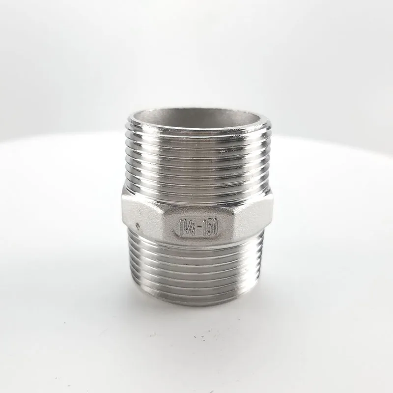 

304 Stainless Steel NPT BSP Inner Outer Thread Pipe Joint Threaded Outer Tooth Water Pipe Outer Joint