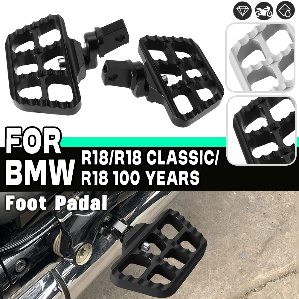 

For bmw r 18 R 18 100 Years R18 Classic Rider Rotatable Extend Lowering Footpegs Motorcycle Wide Front Footrests Foot Pegs Pedal