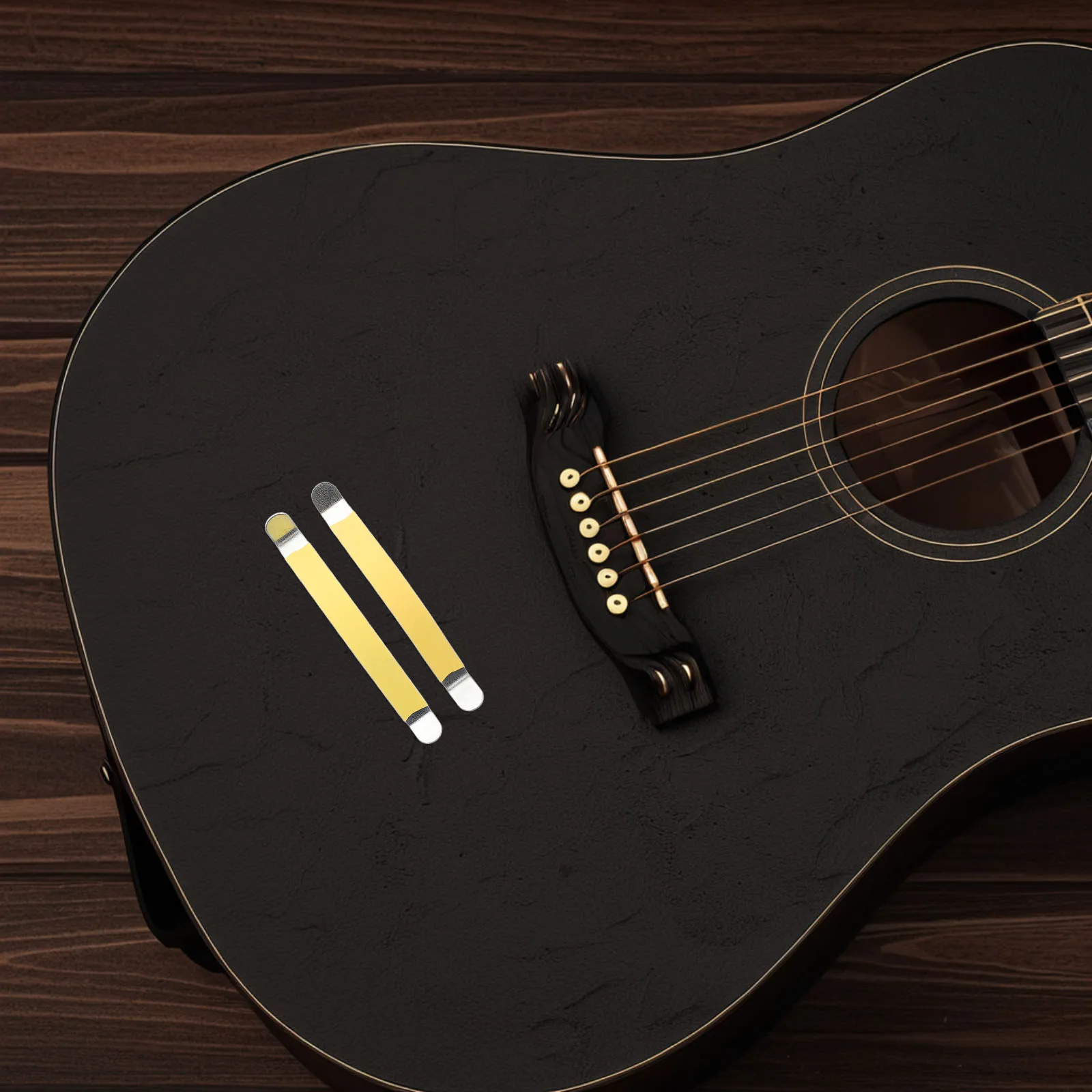 

2pcs Guitar Fret Splitter Repair Supplies Accessories Bass Tools Yellow Sound Quality Strings Various Guitars Easy Use