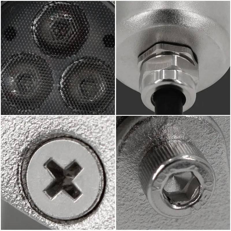 9W RGB 3IN1 DMX512 IP68 lampa podwodna