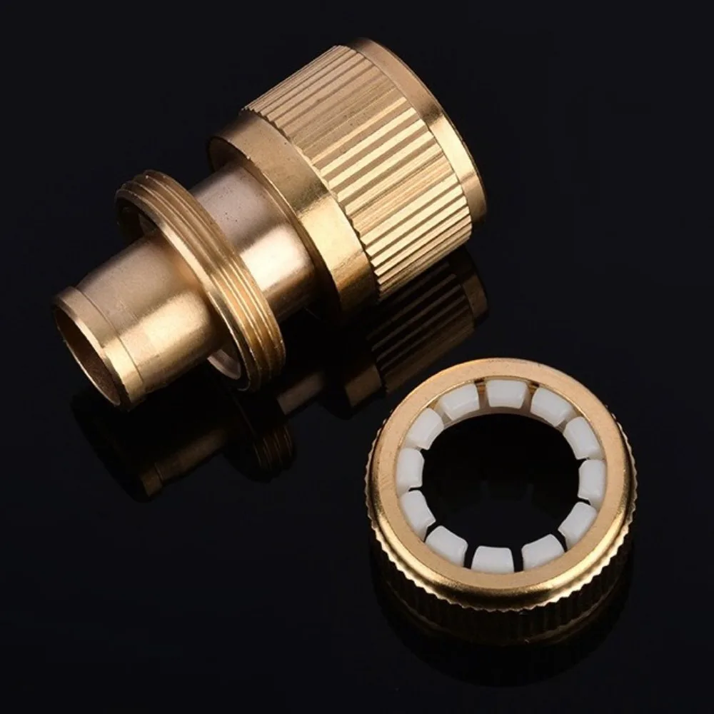 

1/2pcs 1/2" Garden Hose Connector Adapter Joints Car Washer Garden Water Connectors Tube Repair Quick-release Fitting
