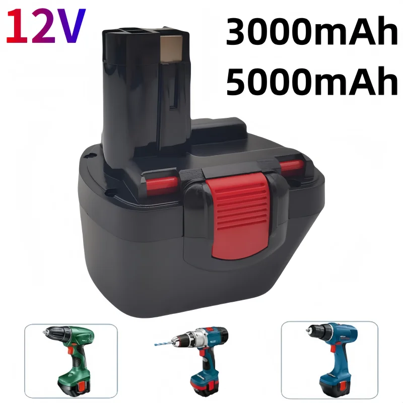 12V 3500mAh/5000mAh 100% Original ni-mh Rechargeable Battery For BAT043 BAT045 BAT046 BAT049 Cordless Electric Drill to