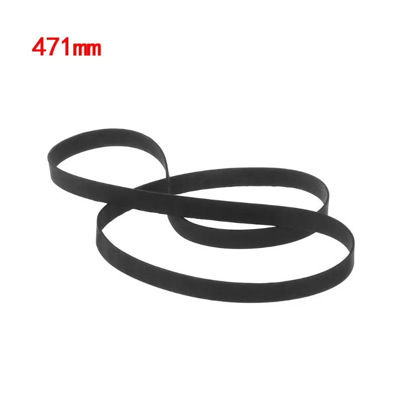 Replacement Turntable Belt Rubber Flat Belt for Record Player Walkman DVD CD-ROM Repeater Phono 5mm Wide Belt L41E