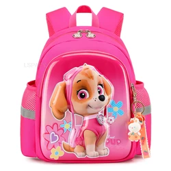 PAW PATROL Baby Boys Girls Backpack Anime Figure Skye Chase Cosplay Kawaii Backpack Kindergarten Children's School Bags Mochila