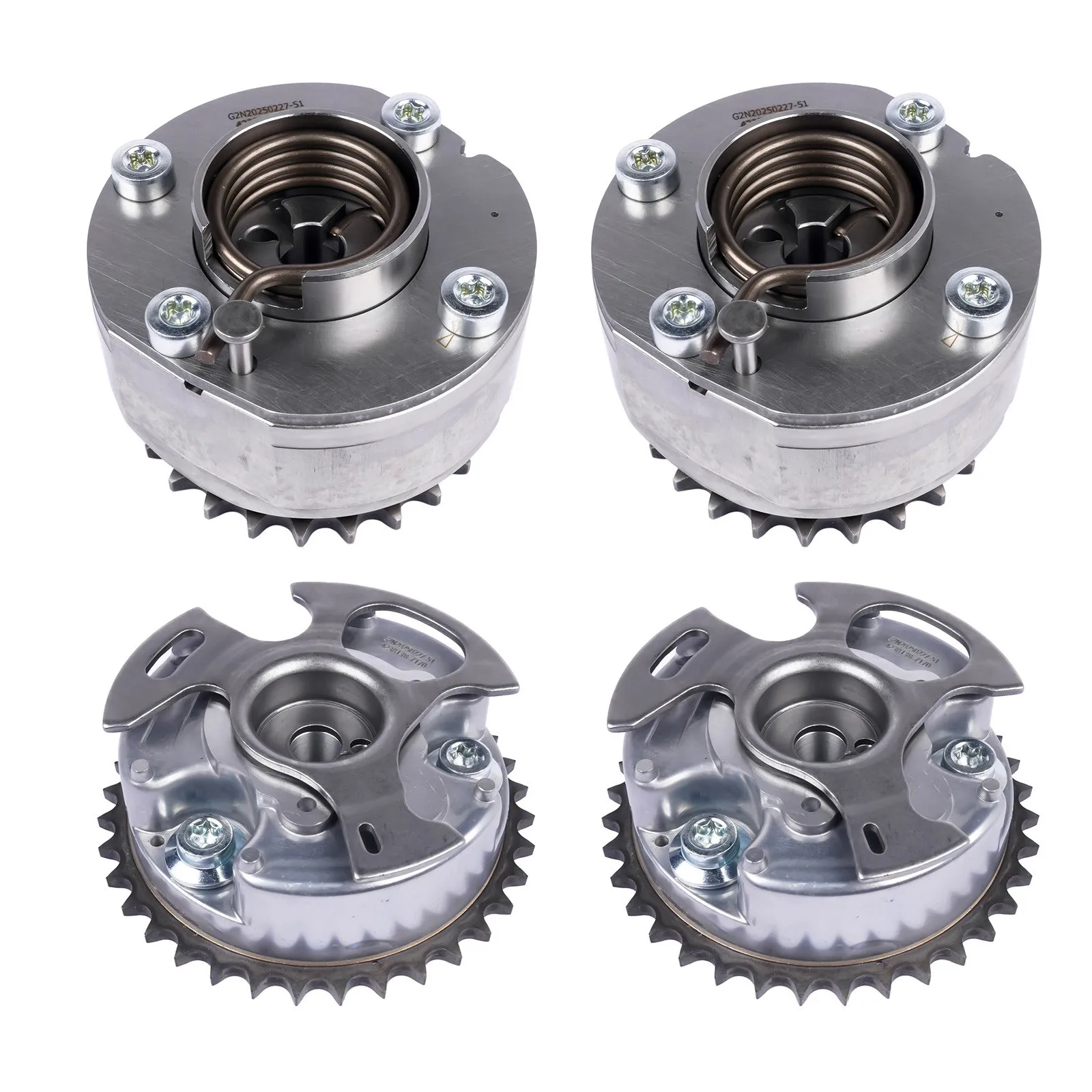 AP01 4x Engine Camshaft Timing Gear for Lexus LX570 Toyota Tundra Sequoia 4.6L 5.7L 13080-38020,13050-0S010