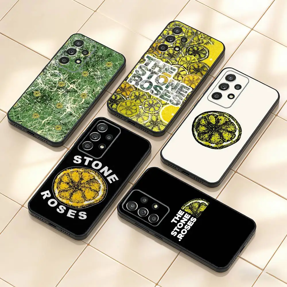 

The Stone Roses Band Phone Case For Samsung S25,S24,S21,S22,S23,S30,Ultra,S20,Plus,Fe,Note,10,9,5G Black Cover