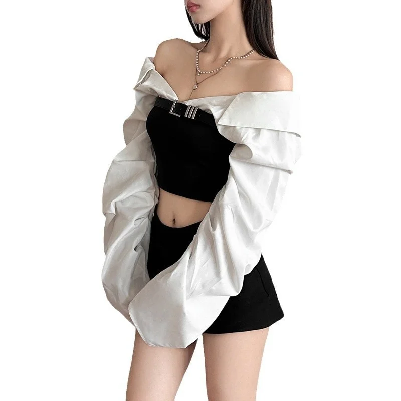 

Сексуальный облегающий топ с завязками на плечах и завязкой на талии для женщин, вязаный топ на осень, Новое поступление из Китая, полиэстер