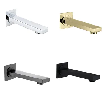 ชุดฝักบัวติดผนังสแตนเลสสตีล304สีทองหรือสีดำหรือสีเทาสีเทาปืนท่อฉีดน้ำรางน้ำ