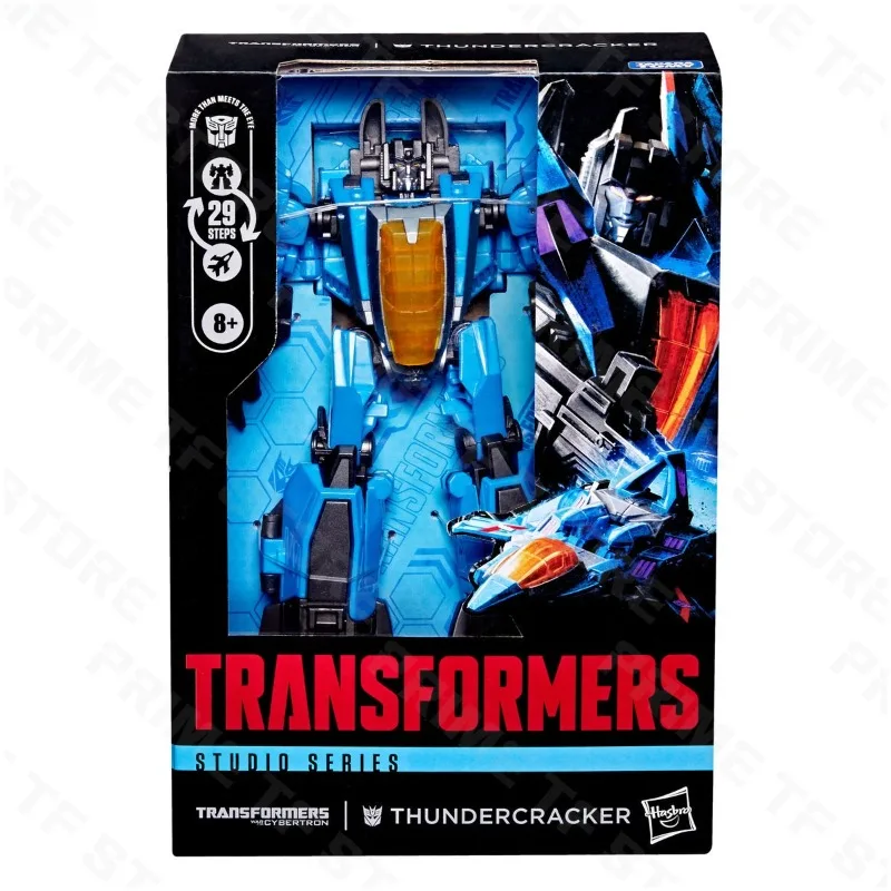 

Original Hasbro Transformation Toy SS Studio Series SS-GE Thundercracker WFC V-class Action Toy Figure Model