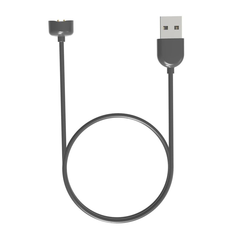 محول الطاقة المغناطيسي شاحن مهد حامل قفص الاتهام قاعدة ل Amazfit الفرقة 5 ساعة ذكية المحمولة USB كابل شحن سريع