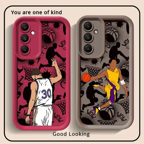 케이스 삼성 갤럭시 A13 A30 A16 A04 A06 A11 A05 A20 A12 A03 A14 A50 A15 소프트 커버 농구 번호