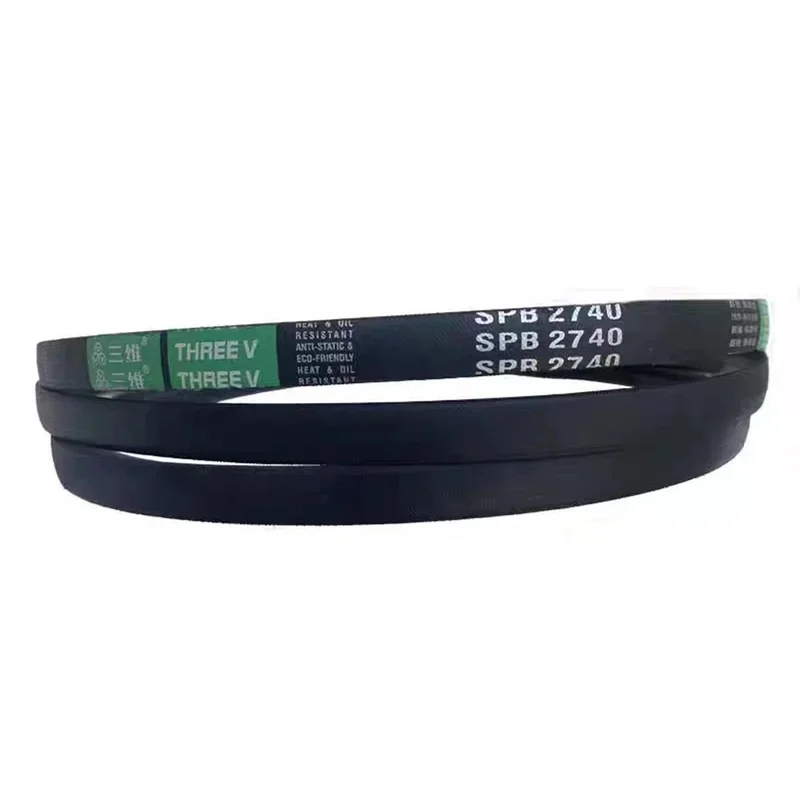Outer circumference：3850mm-7100mm Type SPB Drive V Belt Rubber Transport Strap Narrow Conveyor Belts