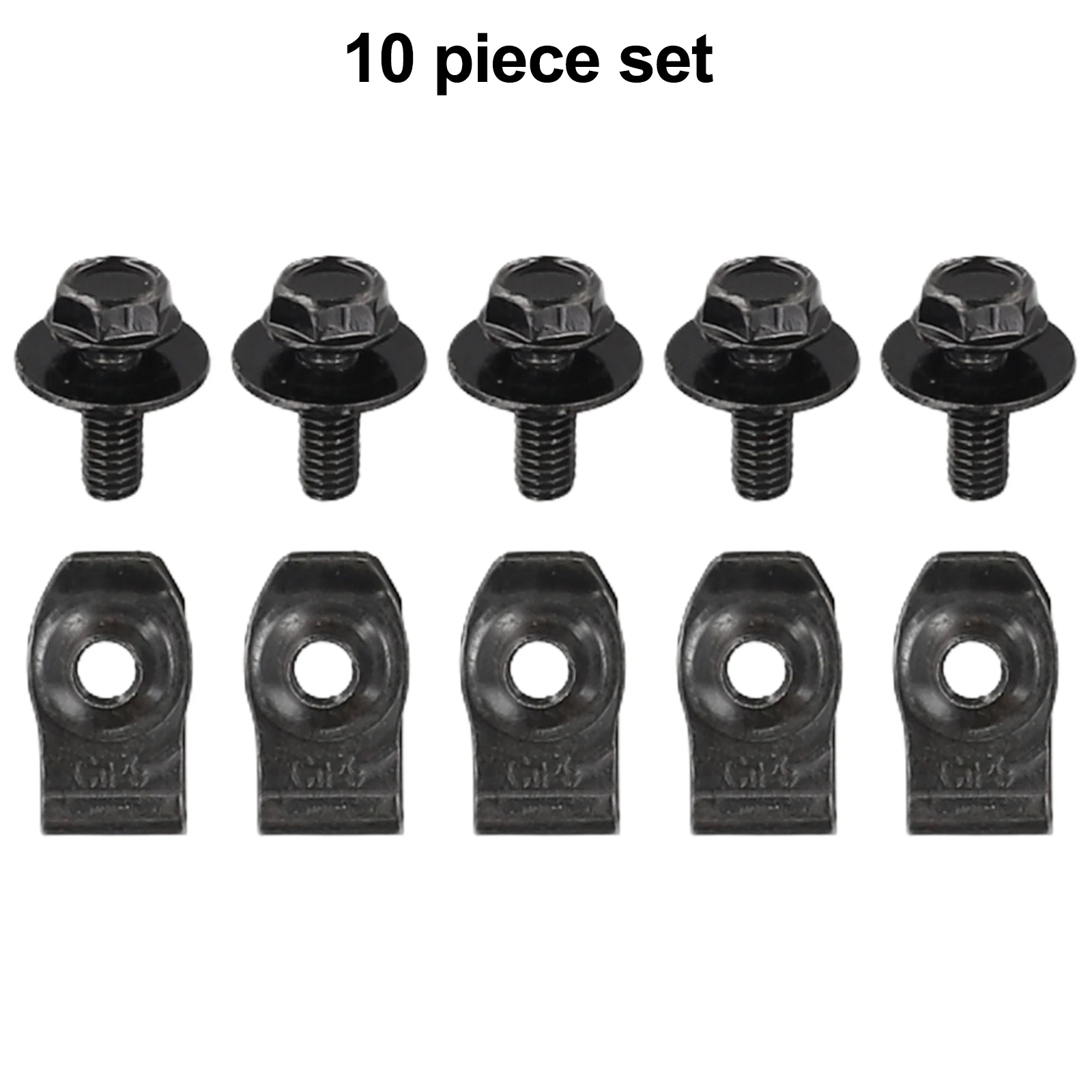 

Metal Plastic Engine Under Fastener 10pcs Accessories Body Bolts Car Clips Splash Undertray Gearbox Cover Guard