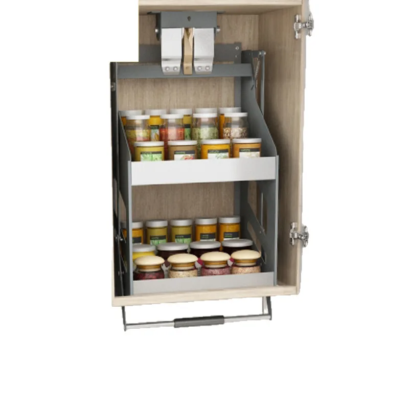 Hanging cabinet lift basket, drop-down wall cabinet up and down vertical lift, kitchen cabinet