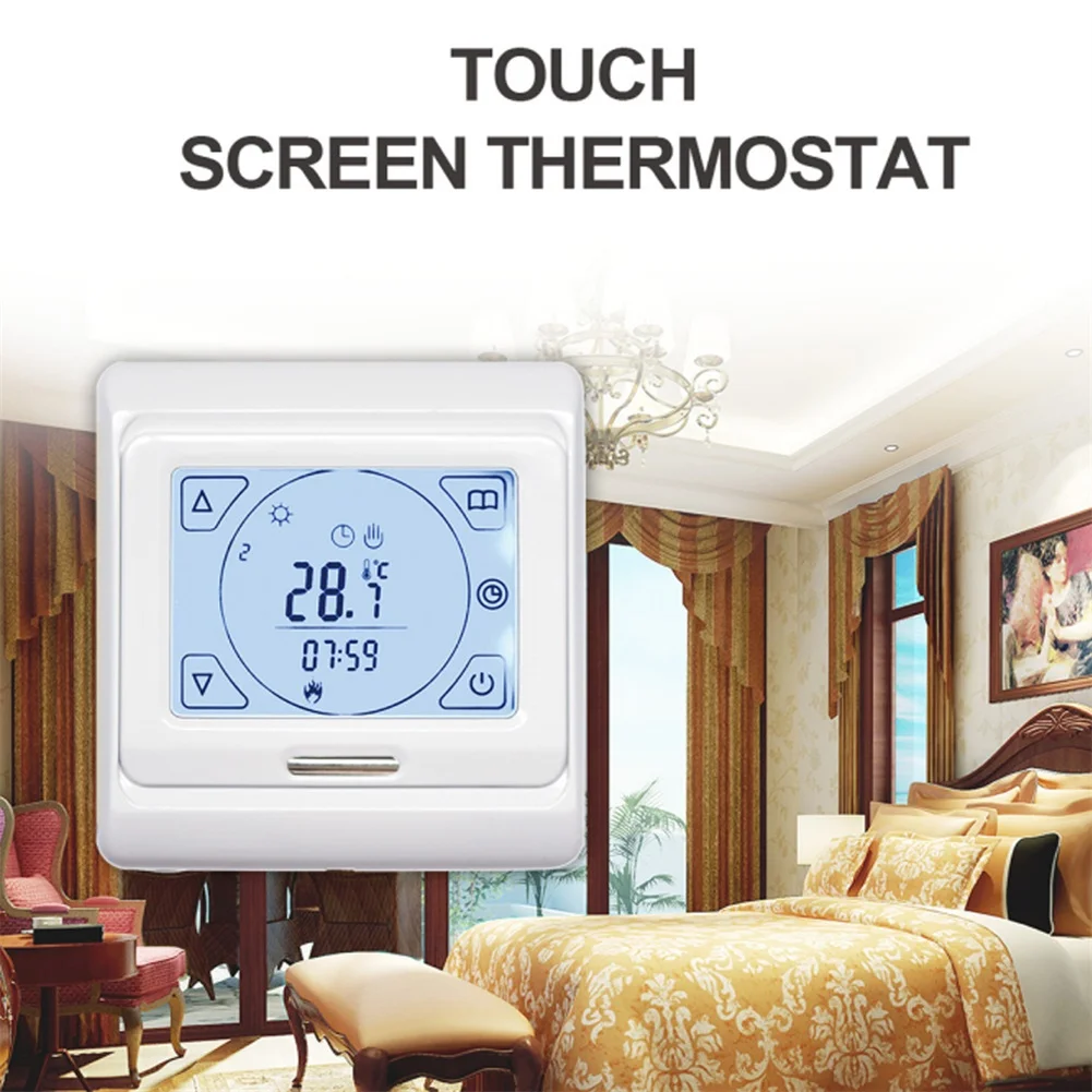 Water/Electric Floor Heating Thermostat Gas Boiler Smart Digital Temperature Control For Tuya Smart APP For Alexa Voice