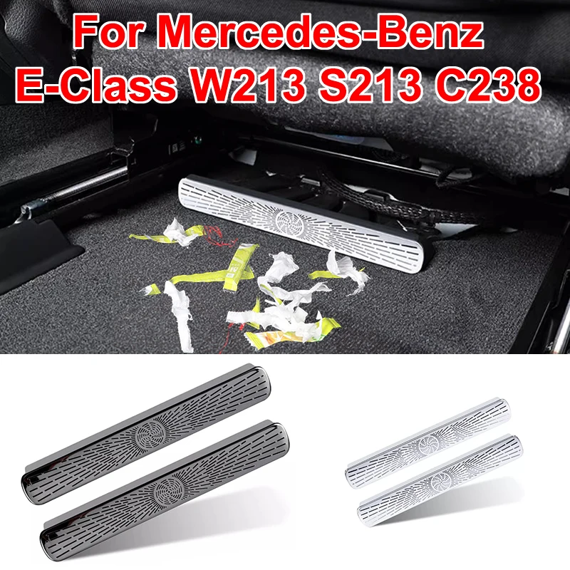 Car Air Vent Covers For Mercedes Benz W213 S213 E-class Coupe C238 E200 E220 E250 E300 Rear Seat Back A/C Outlet Accessories