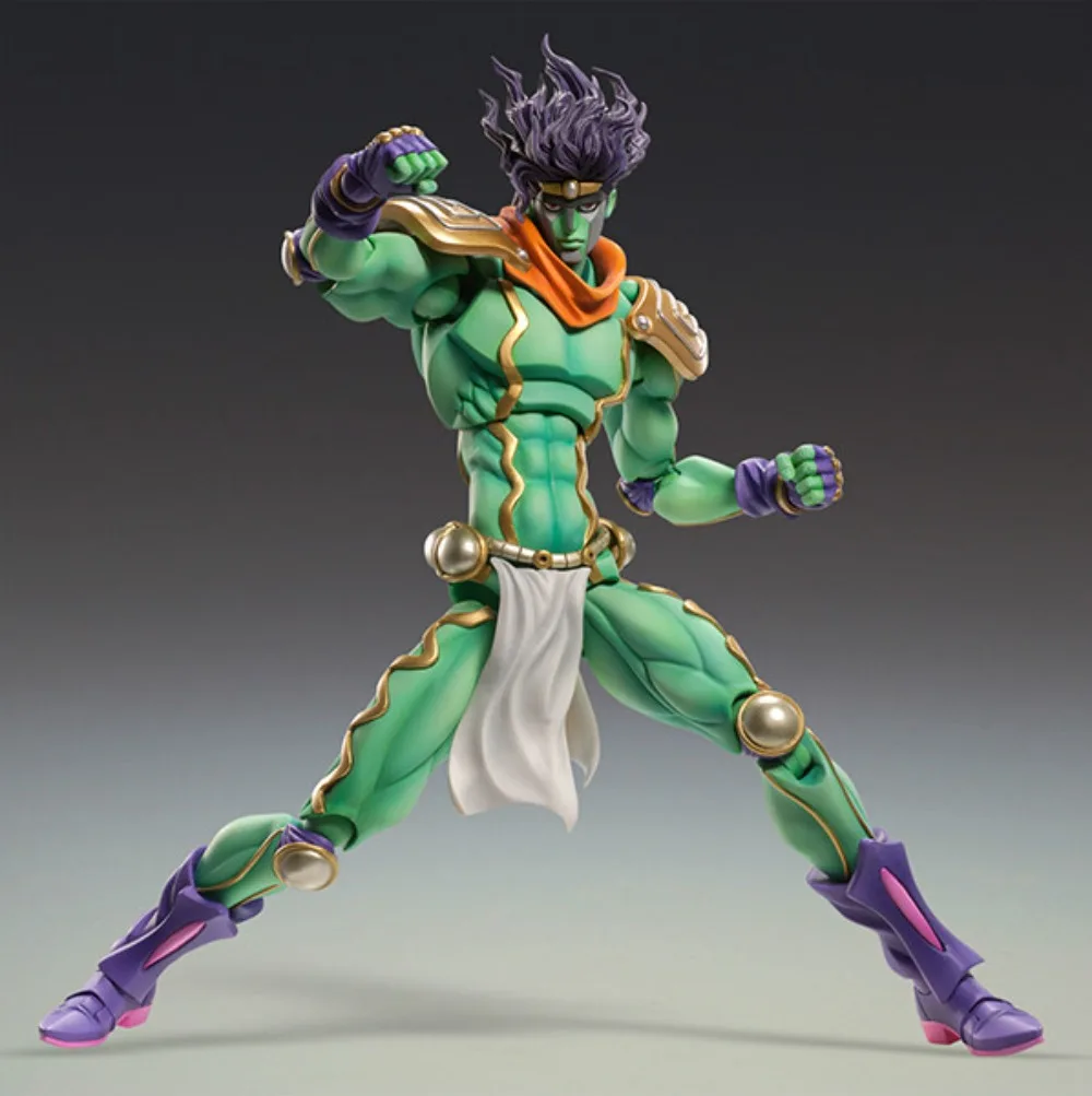 100% оригинал в наличии Medicos Entertainment Super Action Statue BIG Jojo No Kimyou Na Bouken Star Platinum Фигурка в подарок
