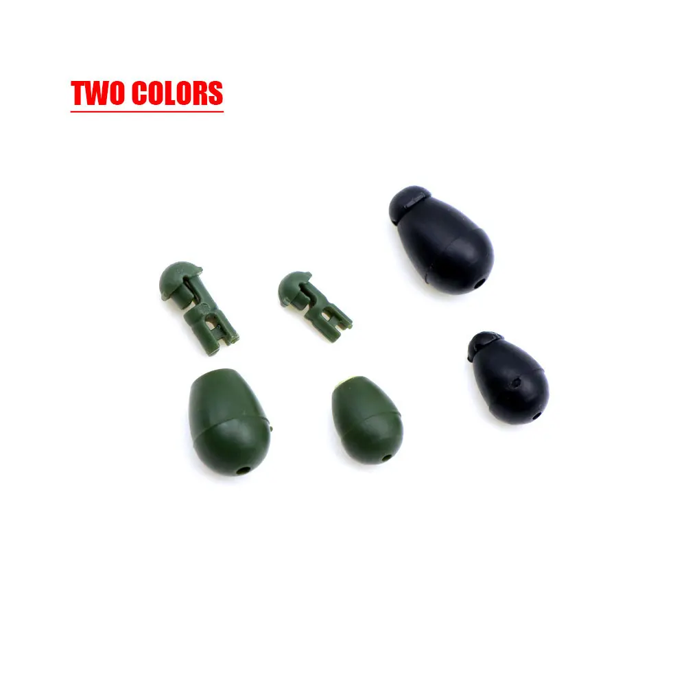 20 stücke Angeln Methode Feeder Köder Käfig Stecker Schnell Ändern Perlen Haar Karpfen Rig Chod Perle Für Angeln Zubehör Tackle – Detail 2
