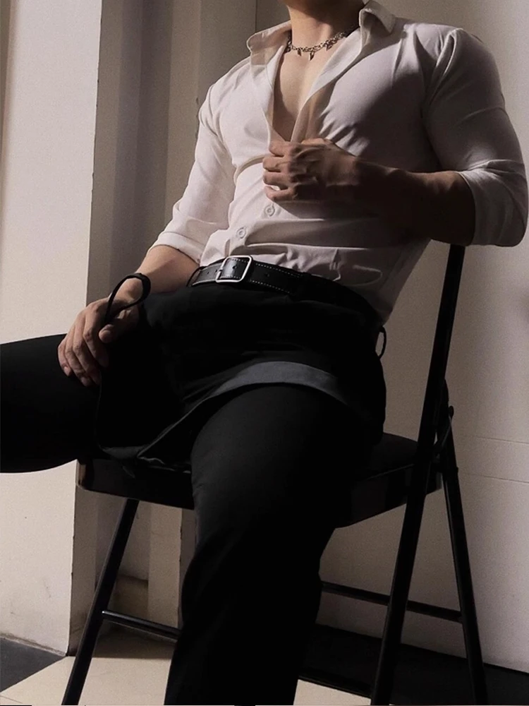 

Винно-красный жилет System, мужской костюм irt Long Sve, внутренняя одежда, базовый слой, модный молодежный смесь полиэстера, осенний irt