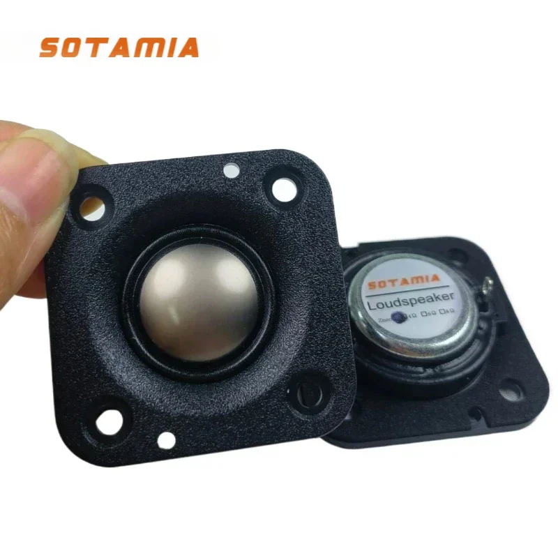 

SOTAMIA 2Pcs 20W 2 Inch Tweeter Speaker 4 Ohm Treble Audio 48MM HIFI Sound Music DIY Bluetooth Speaker Home Power Loudspeaker