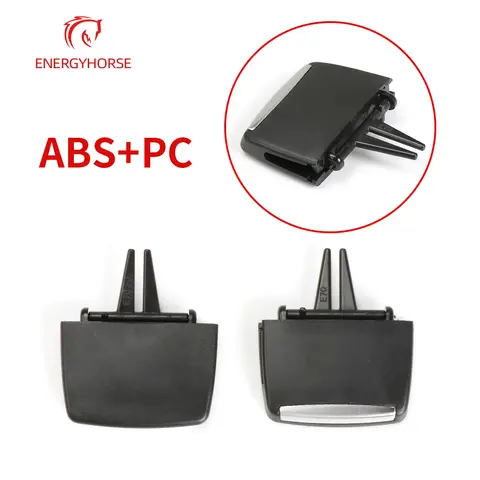 1pc 자동차 인테리어 액세서리 BMW X5 E70 X6 E71 용 전면/후면 센터 A/C 에어 컨디셔닝 환기구 배출구 탭 클립 수리 키트