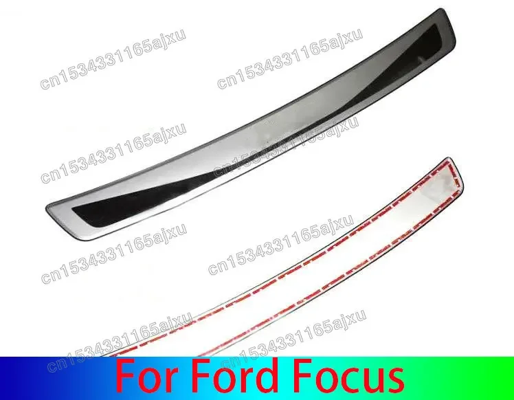 Car Accessories For Ford Focus 2012-2018 High-quality Stainless Steel Trunk Threshold Guard Plate Anti-scratch Protection