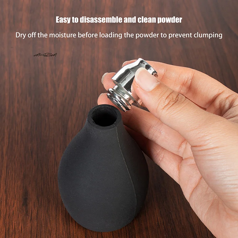 1/3/5Pcs Black Hair Fibers Spray Applicator Dry Powder Atomizer Bottle Barber Styling Tool Accessory for Hair Loss Coverage