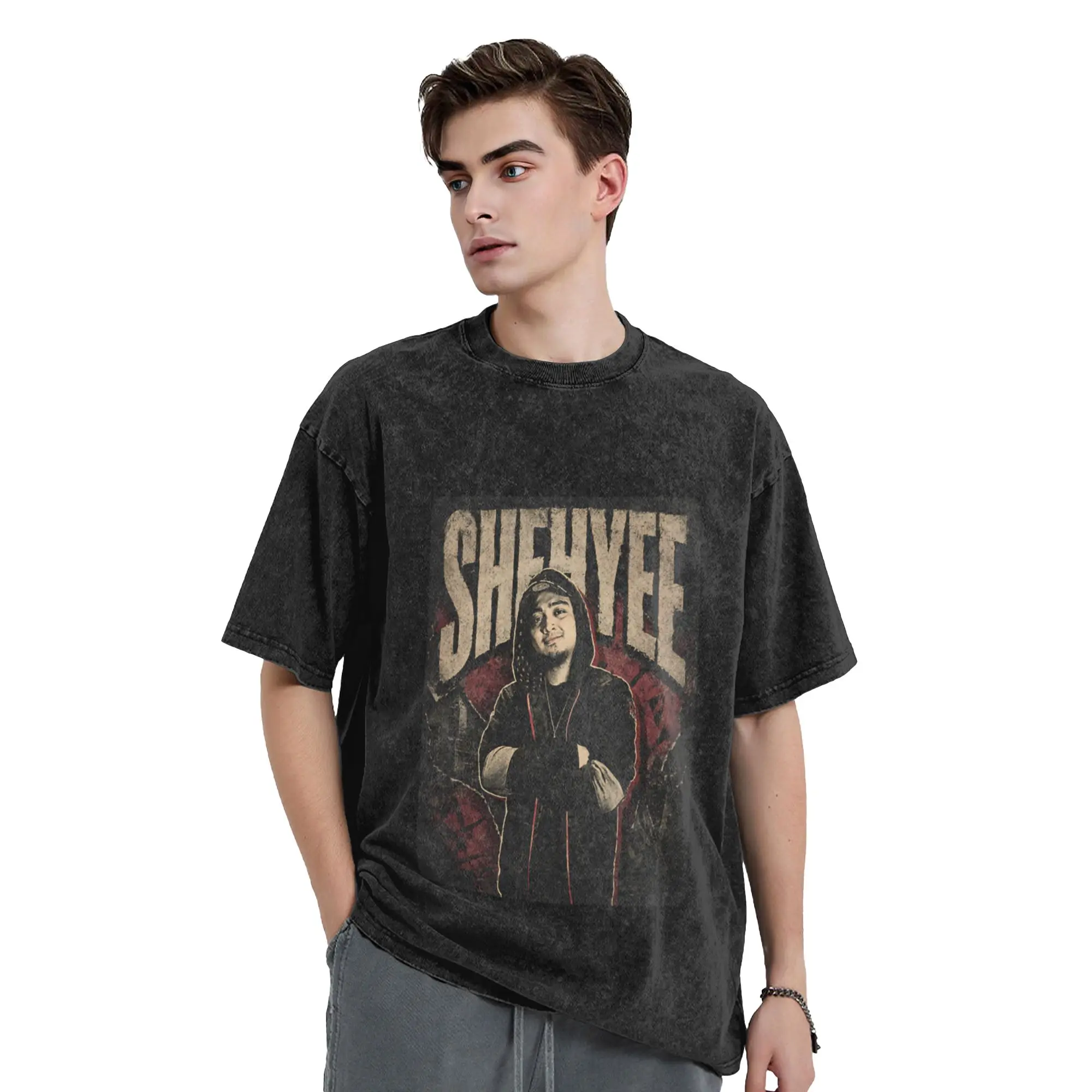 Pinoy Hip Hop Artist - Shehyee Unique Chic A T-Shirt Oversized Short Sleeve Men's Women's Cotton Tees Tops