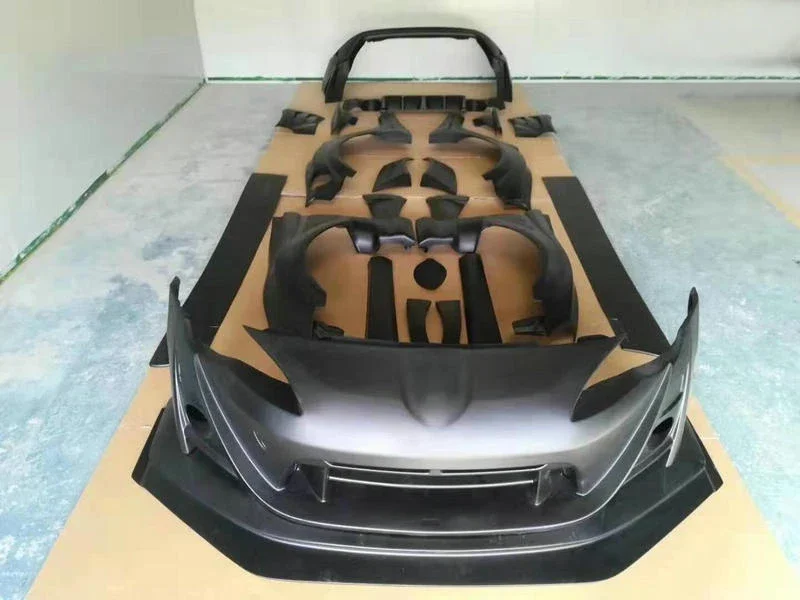 

Car Accessories For FT86 BRZ FRP Fiber Glass Full Body Kit VA Style Wide Type 23pcs Fiberglass Bumper Fender Splitter Side Skirt