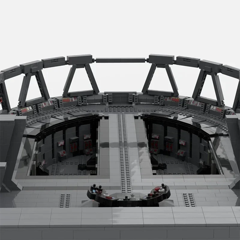 Star Movie Model Moc Building Bricks Command Bridge Of The Crazy Technology Modular Blocks Gift Christmas Toys DIY Sets Assembly