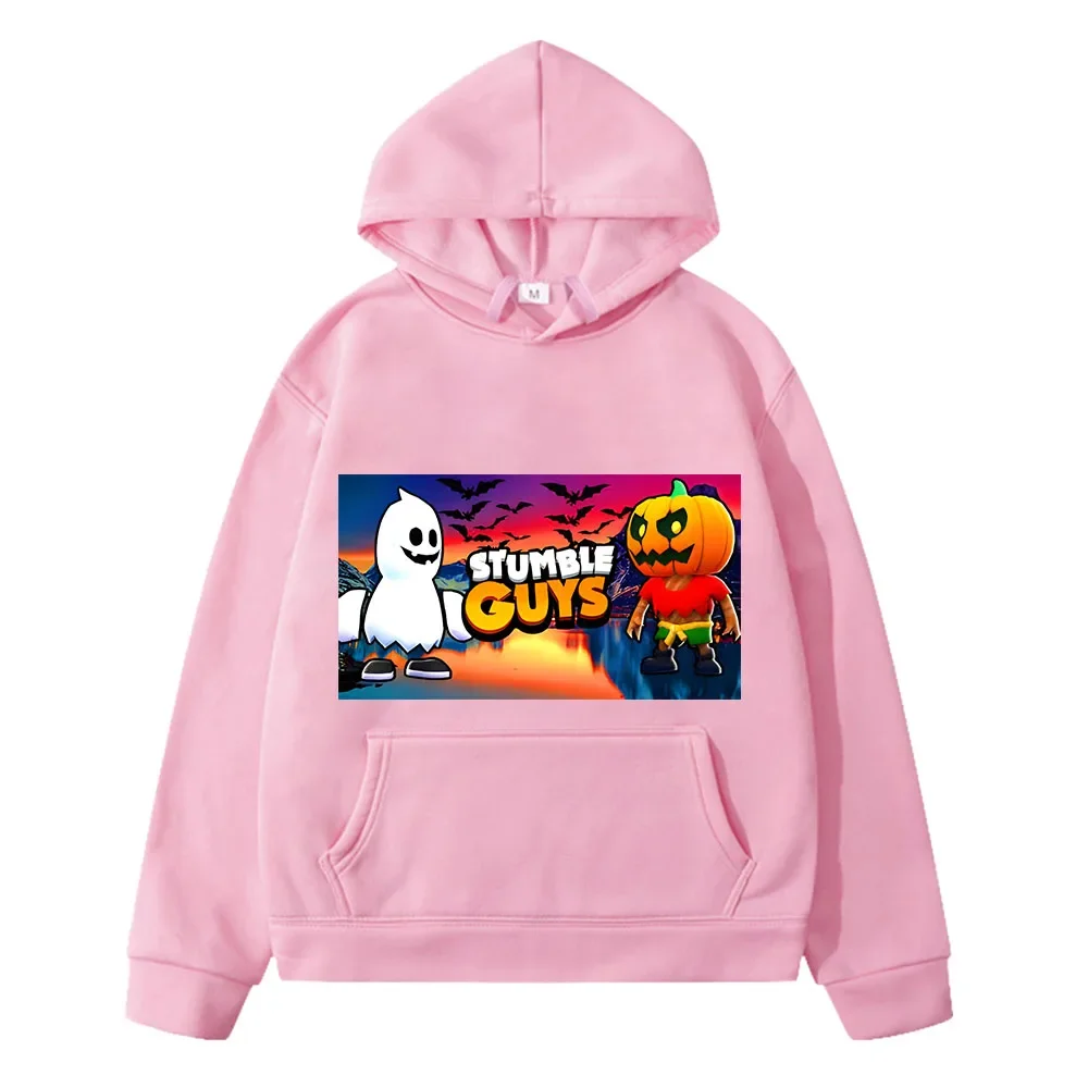 

Stumble Guys kids clothes girls anime hoodie Autumn Print boy Jacket y2k sudadera Casual Fleece Sweatshirt pullover Hoodies Tops