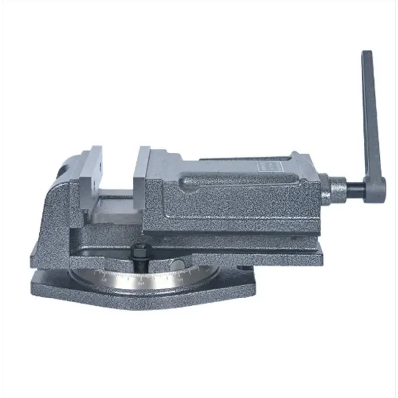 Fresadora resistente de 3 polegadas, máquina de perfuração de torno de cabeça plana, torno de mesa fixo de ângulo de precisão