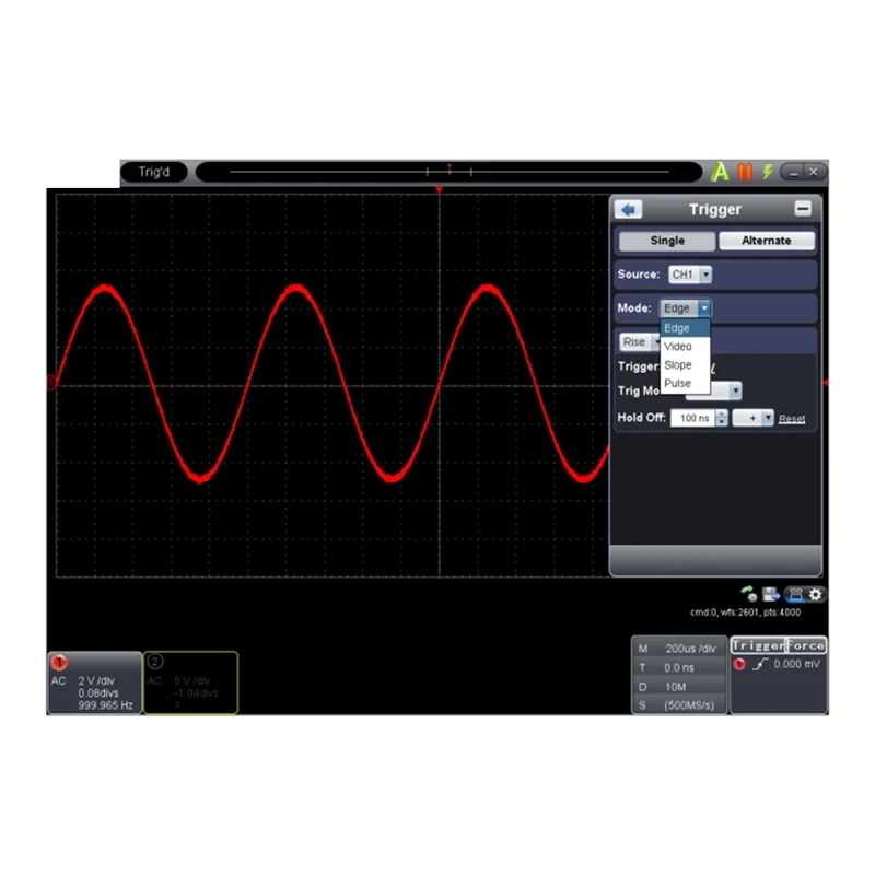 Owon VDS1022I Digital Oscilloscope 100Msa/S 25Mhz Bandwidth Handheld Portable PC USB Oscilloscopes