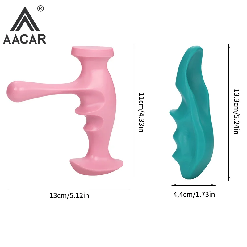 

T-Shaped Massager Thumb Finger Pressure Press Trigger Point Manual Physiotherapy Tools Full Body Deep Tissue Relax Pain Relief