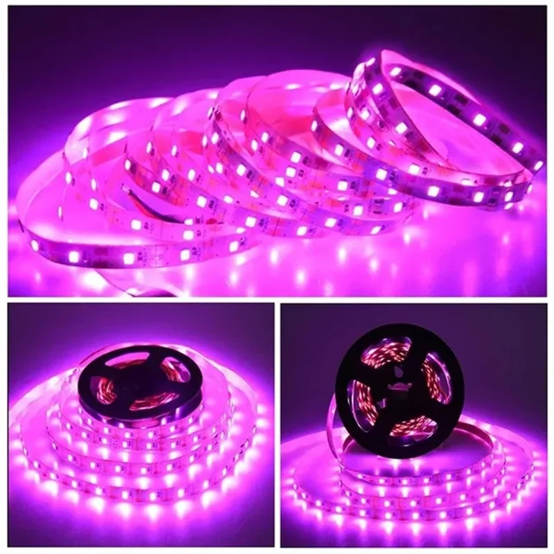 5V USB LED Plant Grow Light Full Spectrum 1-5m Plant Light Strip Phyto Lamp For Greenhouse Flower Seedling Grow Tent Hydroponic