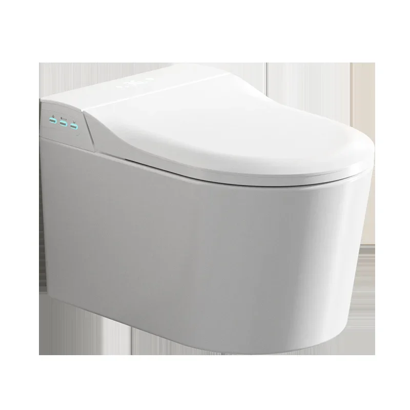 

Wall-mounted smart toilet has no water pressure limit, and household fully automatic voice integrated suspended into the wall