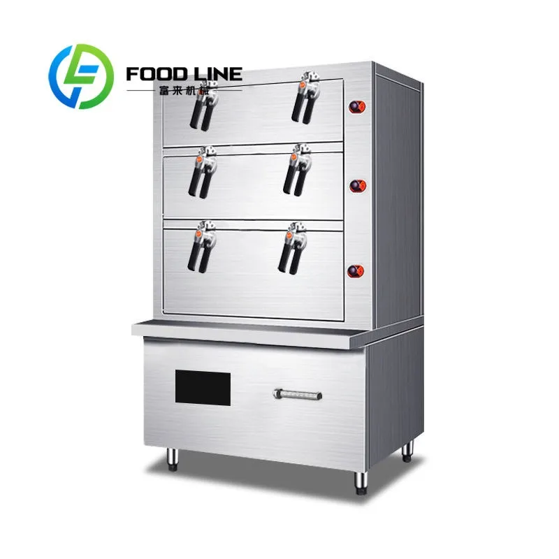 

Промышленная электрическая пароварка 380 В, 12 лотков для коммерческой кухни, для выпечки хлеба, риса