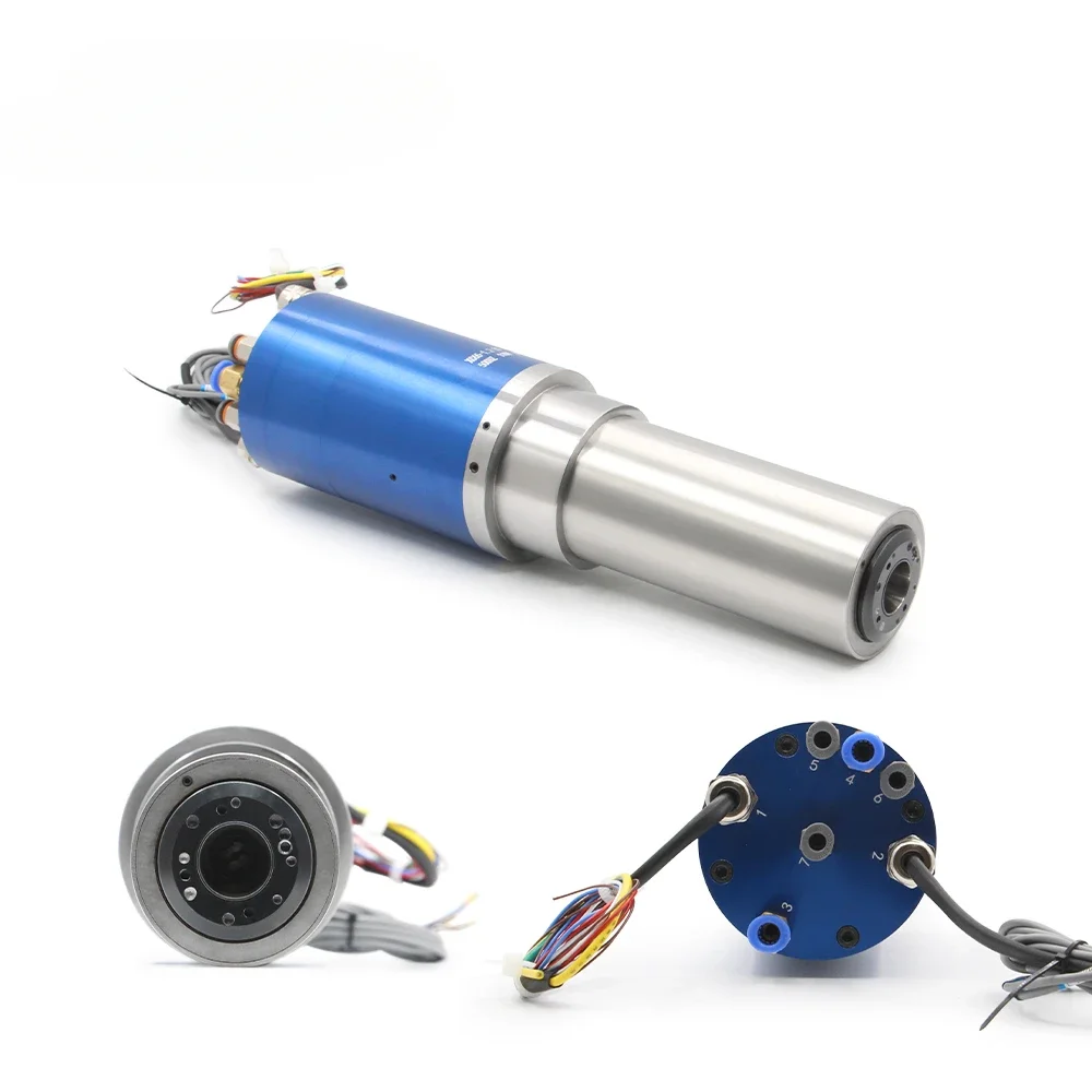 

SAT49 For G-Penny 1.2kw ISO20 ATC Spindle Motor Water Cooled Spindle D=65mm Automatic Tool Change 130v 0-30000rpm 0.005mm Accura