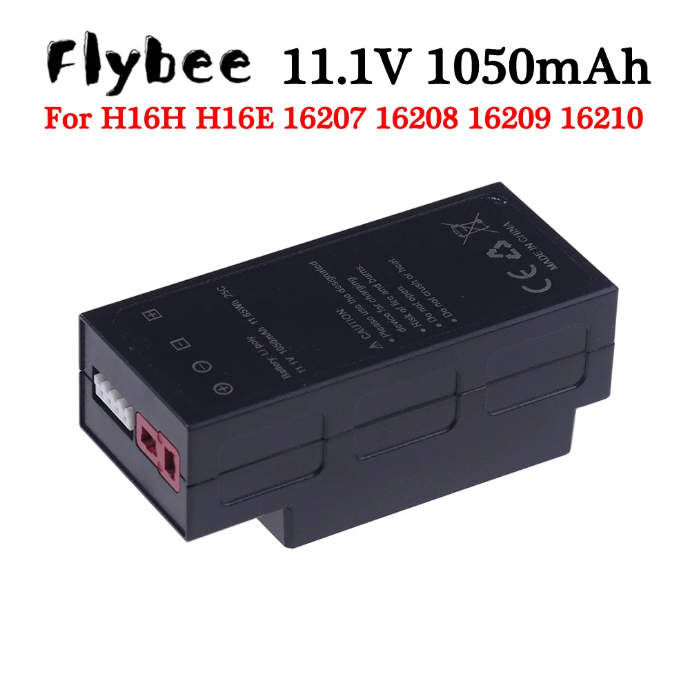 Batería LiPo 3S de 11,1 V y 1050mAh para coche teledirigido, pieza de repuesto para vehículo teledirigido MJX Hyper Go H16H H16E 16207 16208 16209 16210 1/16 16207 16209